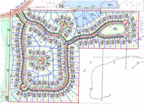Additionally, a modification to the Wickford Village master plan was reviewed reducing the number of attached units and introducing single family units into the development.