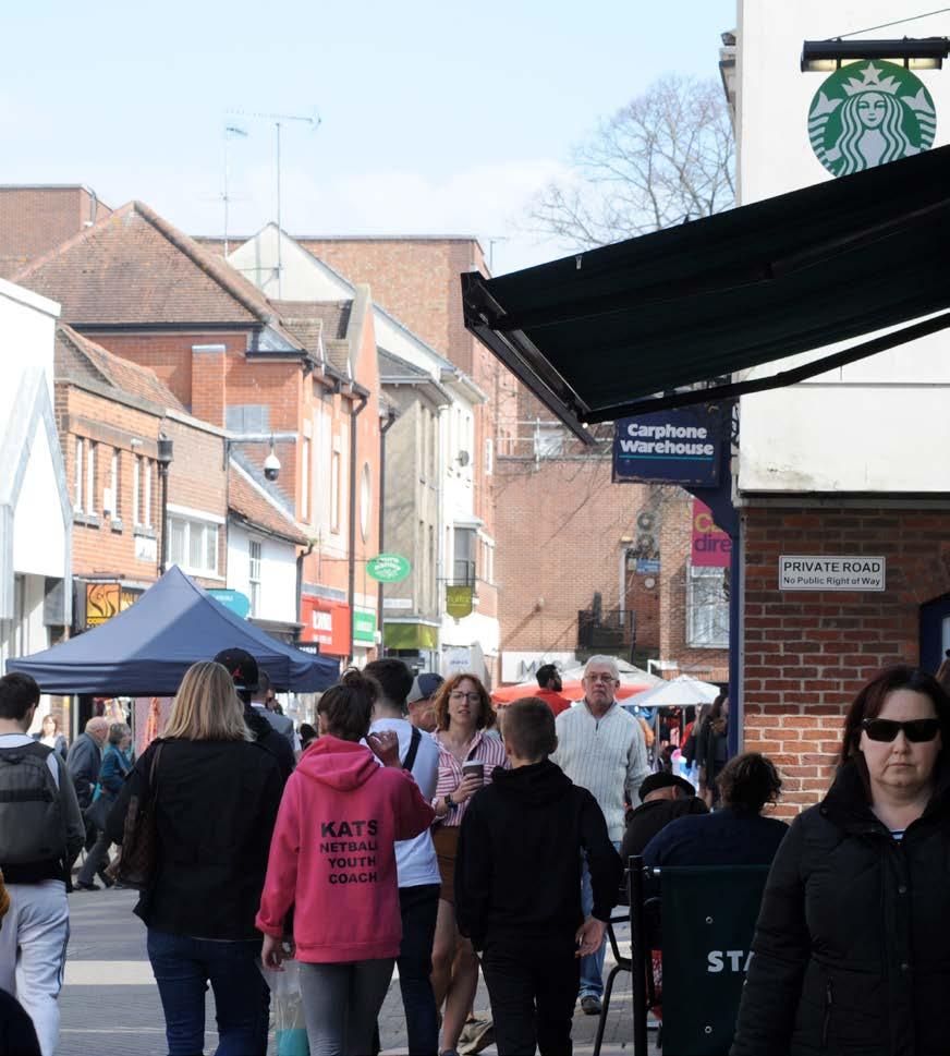 INVESTMENT CONSIDERATIONS Colchester is a popular London commuter town and a wellestablished regional retailing centre. The properties are situated within a 100% prime pitch.