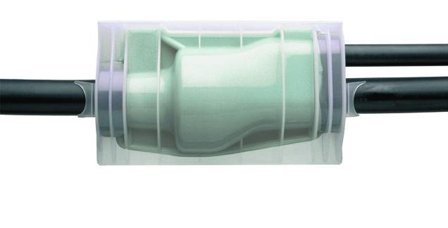 Poglavlje 3: Niskonaponske spojnice Niskonaponske zaljevne spojnice GUROFLEX zaljevne odvojne spojnice za plastične kabele presjeka 35 mm² do 240 mm² 77 GUROFLEX zaljevne odvojne spojnice za