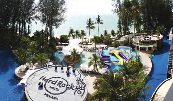 PENANG HARD ROCK HOTEL PENANG Hard Rock Hotel Penang offers an excellent range of facilities. Most of the rooms feature sea views and balconies to make the most of your surrounds.