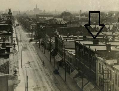Archival Photograph, Yonge Street, south of Bloor Street, 1910: showing the subject