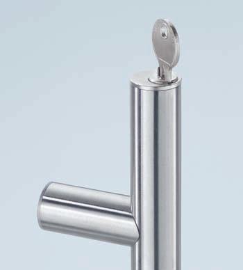 The handle features an internal lock (one side only) which