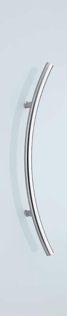 200B3 A slim tall guardsman style handle with an additional central fixing point for extra support.