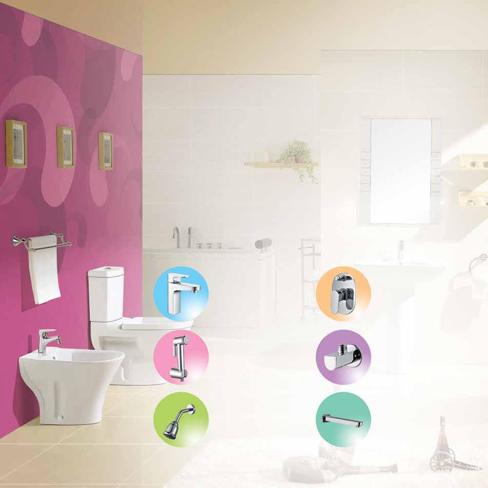 Save upto 30% Beautiful Look Easy Setup Product Description: All essential fixtures needed in one bathroom, packed in a single heavy duty box.