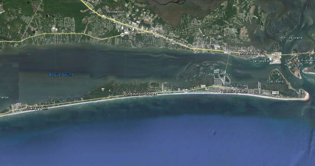 BEACH HOLD 10NM TO BEAUFORT AIRPORT (MRH) ATLANTIC BEACH BRIDGE SALTER PATH N34 41 19 W76 53 04 OCEANA