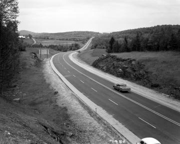 Two-lane highway
