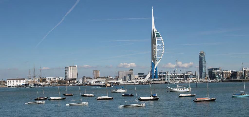 LOCATION Portsmouth is Hampshire s second largest city and is a commercial and retailing centre situated on the south coast.