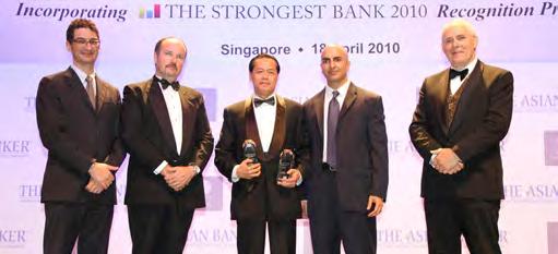 Other Information 257 AWARDS AND COMMENDATIONS In 2010 KASIKORNBANKGROUP received many awards and commendations, i.e. KASIKORNBANK In Recognition of Management Strongest Bank in Thailand Award