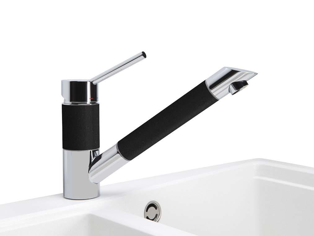 Orbit Sink Mixers Orbit Sink Mixers Tap pressure: Mains pressure only WELS rating: 2 Star Warranty: 5 years Tap swivel spout: 360 Cartridge: Ceramic - Disc Cartridge