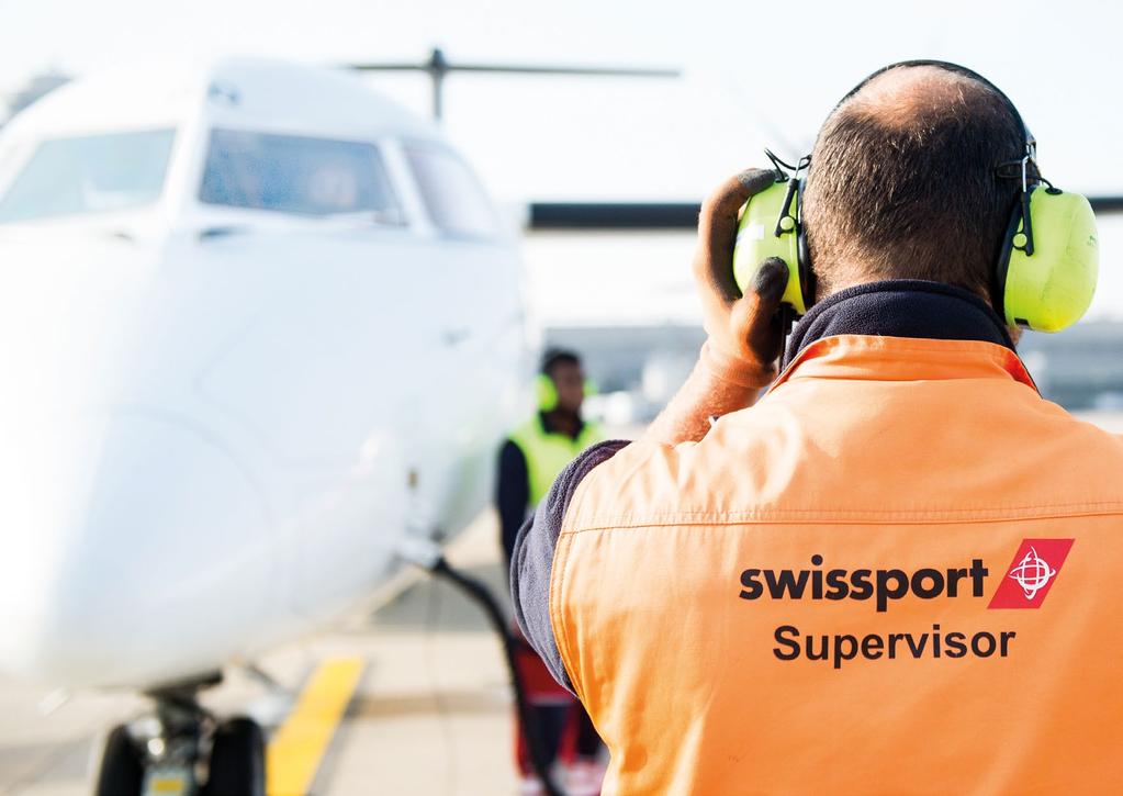 THE WORLD S LEADING PROVIDER OF GROUND HANDLING AND AIR CARGO SERVICES SWISSPORT IS THE GLOBAL LEADER IN GROUND HANDLING AND AIR CARGO SERVICES BASED ON REVENUE AND NUMBER OF AIRPORTS SERVED.