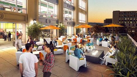 815 HAMILTON New 5-story, 95-foot tall mixed use office and retail development (60k sf office;