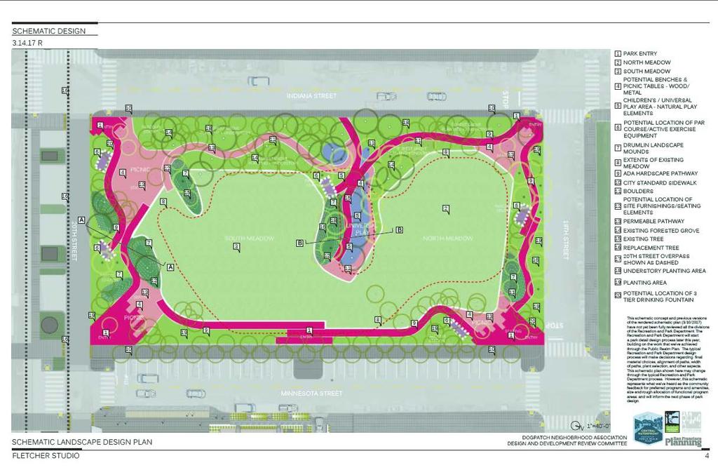 Esprit Park Renovation Concept Schematic Landscape Design City Planning