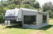 Your original Dometic wall set is easily adaptable to fit any size awning.