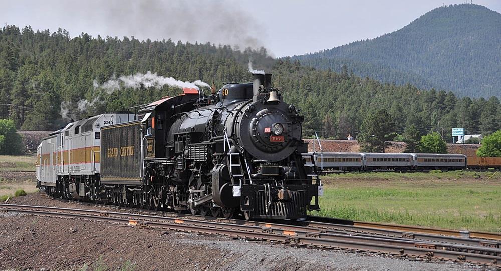 Grand Canyon Railway sets 2016 steam schedule February 2, 2016 WILLIAMS, Ariz. The Grand Canyon Railway will begin its 2016 schedule of steam operations with ex- Chicago, Burlington & Quincy 2-8-2 No.