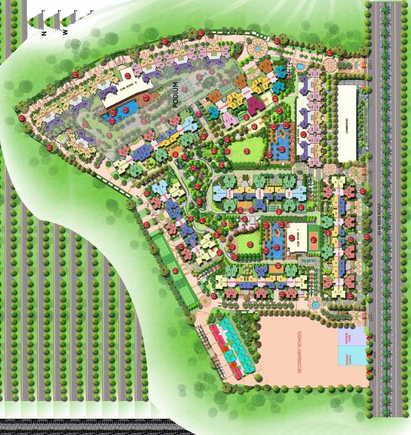 SITE PLAN SOLD The depiction of images of layout and features as