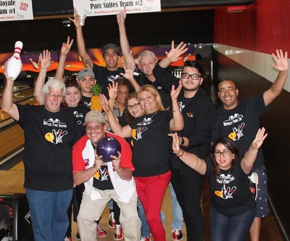 Partner Yellowstone Landscape Bowling Bash Team LOW SCORE TEAM - SCORE - 345 Quality Suites Royale Parc Suites Immediate Past Chair Dave Bartek Loews Hotels Partners of the Month: Allied Relations