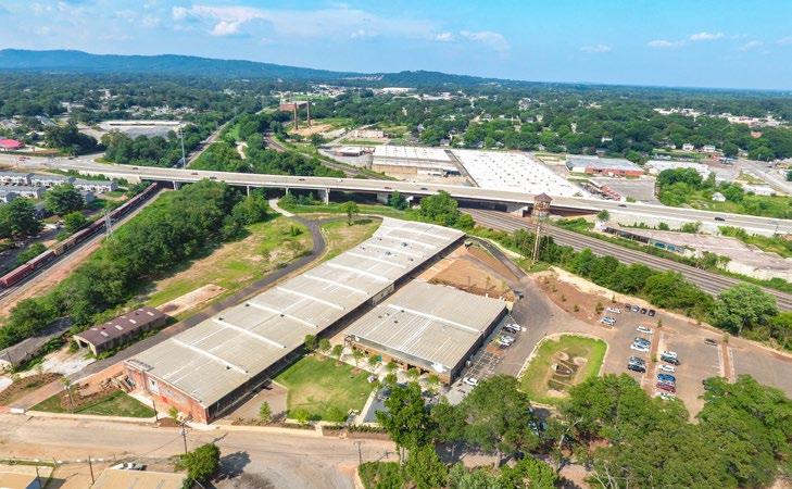 independent food providers. In addition, this project, known as Hampton Station, sits conveniently 1.3 Miles from downtown and will feature its very own Swamp rabbit Trail connection.