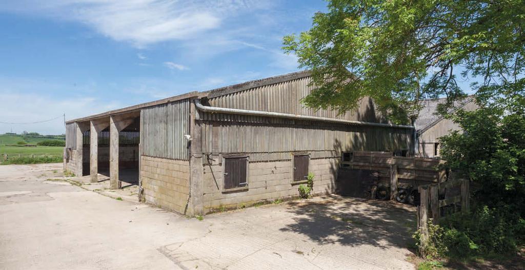 The Buildings Further to the traditional courtyard are two Atcost style agricultural buildings which comprise a concrete block and Yorkshire boarding with a concrete fibre cement roof structure