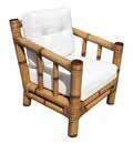 Kauai incorporates peel rattan strands where the bamboo meets for added strength.