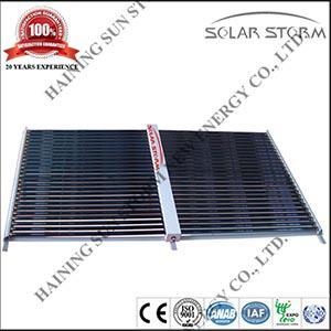 3 years warranty and 15 years lifetime 12. We can customize production according to your needs. 1. Solar collector: Cu-S/S-AL/N absorb coating heat pipe tubes 2.