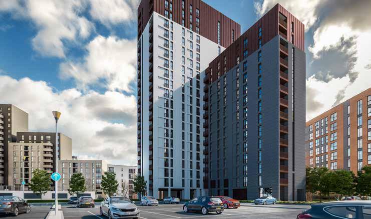 BANKSIDE Built on success and ever growing Manchester and Salford have a thriving economy and rental market due to significant regeneration programmes.