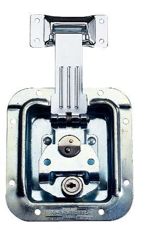 LOC019 key-lock HIN 123 Steel nickel-plate slide-apart hinge LOC022 Twist-draw