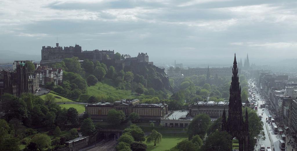 In the heart of Edinburgh where the