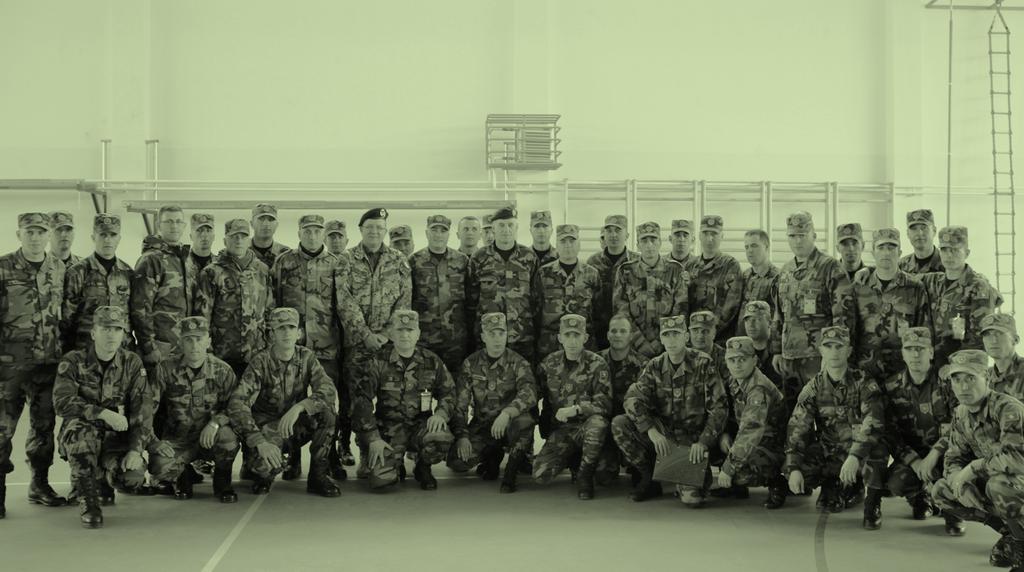 First Generation of Non Commissioned Officers Certified In March, 310 Non-commissioned Officers (NCOs) were certified by the Training and Doctrine Command (TRADOC), Ferizaj, after successfully