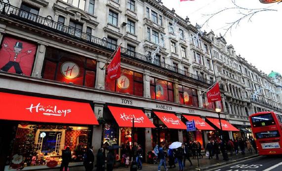 SHOPPING Hamleys England s biggest toyshop! Just a ten minute walk from The Stafford on Regent Street.