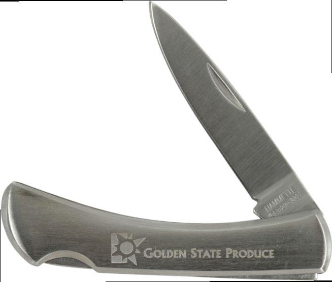 Stainless Steel Lockback Knife Item# K-200 Engraved at RLH 50 $4.95 ea.