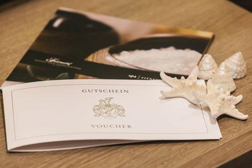 VOUCHERS Treat your loved ones on a special occasion or just because.