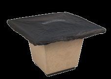Lotus Dining Firetable - (652) Included Rectangular Firetable - (650) 8136A $ 91 8110-xx $ 123 Nest Rectangular Firetable - (712) N/A Cosmopolitan Square Dining Firetable - (642)