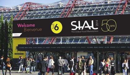 celebrating 50 years of expertise serving the food industry. The exhibition has many surprises in store. SIAL PARIS 2014: HERE WE GO!