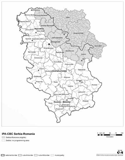 116 6. Proširenje Evropske unije i nova susedska politika geografska, istorijska i kulturna diversifikacija 6.6.2 IPA Program prekogranične saradnje Rumunija Srbija 2007 2013.