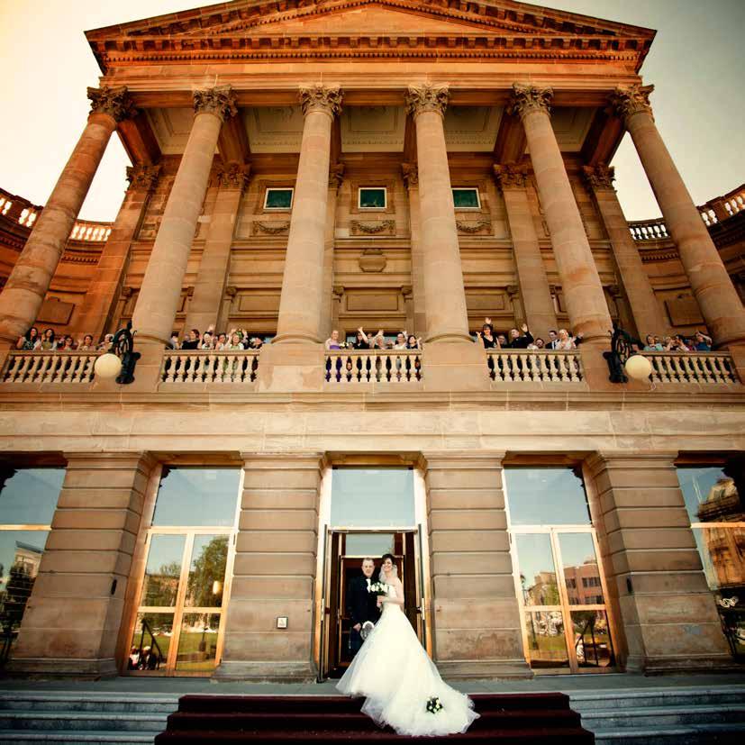 " having full use of the town hall rooms and facilities allowed us to have our ceremony, meal