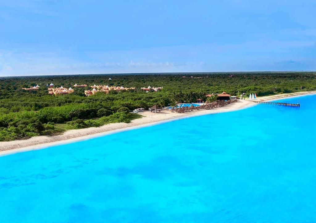 The tiny island of Cozumel Sparkles with
