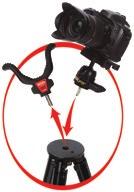 Switcheroo USR head swivels 360 o 4 of height adjustment Twist lock elevation adjustment Ideal for backpackers or hunters that have to hike into their hunts