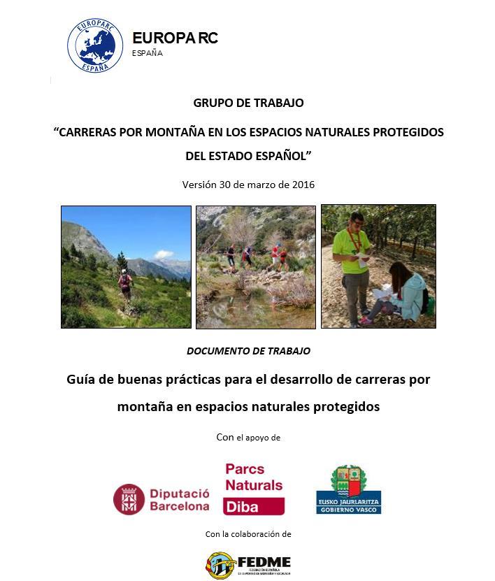EUROPARC-Spain is coordinating a working group on mountain races in Spanish Natural Parks.