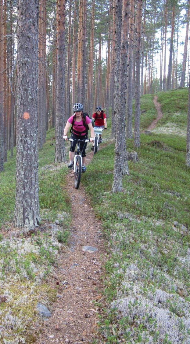 Parks & Wildlife Finland follows MTB development Due to the increasing popularity of MTB and rising demand of designated trails in protected areas, Parks & Wildlife Finland has revised the policy