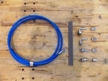 CRITICL PROCESS OPERTION 0) OBTIN FUEL FILL FILTER SSY () ND REMOTE FUEL FILL HOSE KIT (B) 0 20) DETERMINE LOCTION FOR THE INLINE FUEL FILL FILTER SSY ON THE VEHICLE