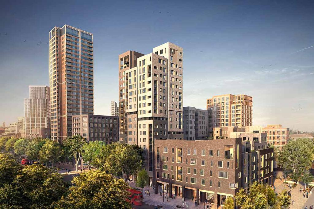 @ INTRODUCING @ @ VITAL STATISTICS HOMES S London borough of Southwark 58 10 1, 2 & 3 bedroom apartments Parks
