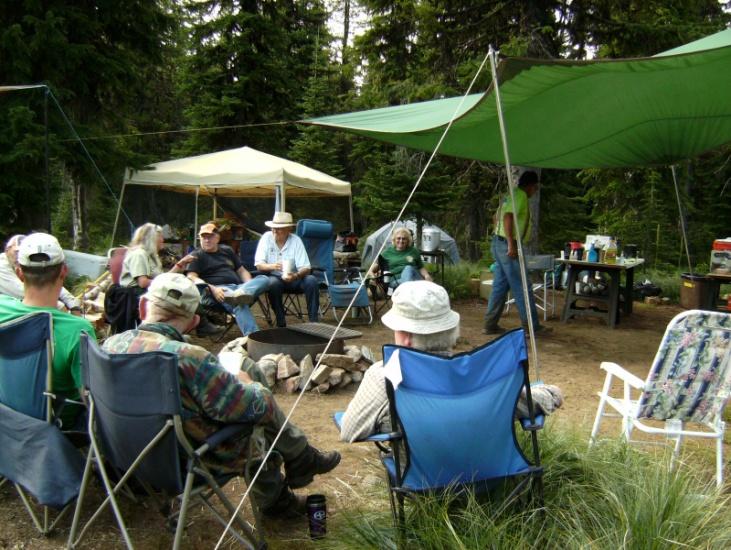 We ll work on Monday, Wednesday and Friday and we ll tour on Tuesday and Thursday. It all starts Sunday, August 8 when we gather in Orofino and travel to our camp site near Sprit Revival Ridge.