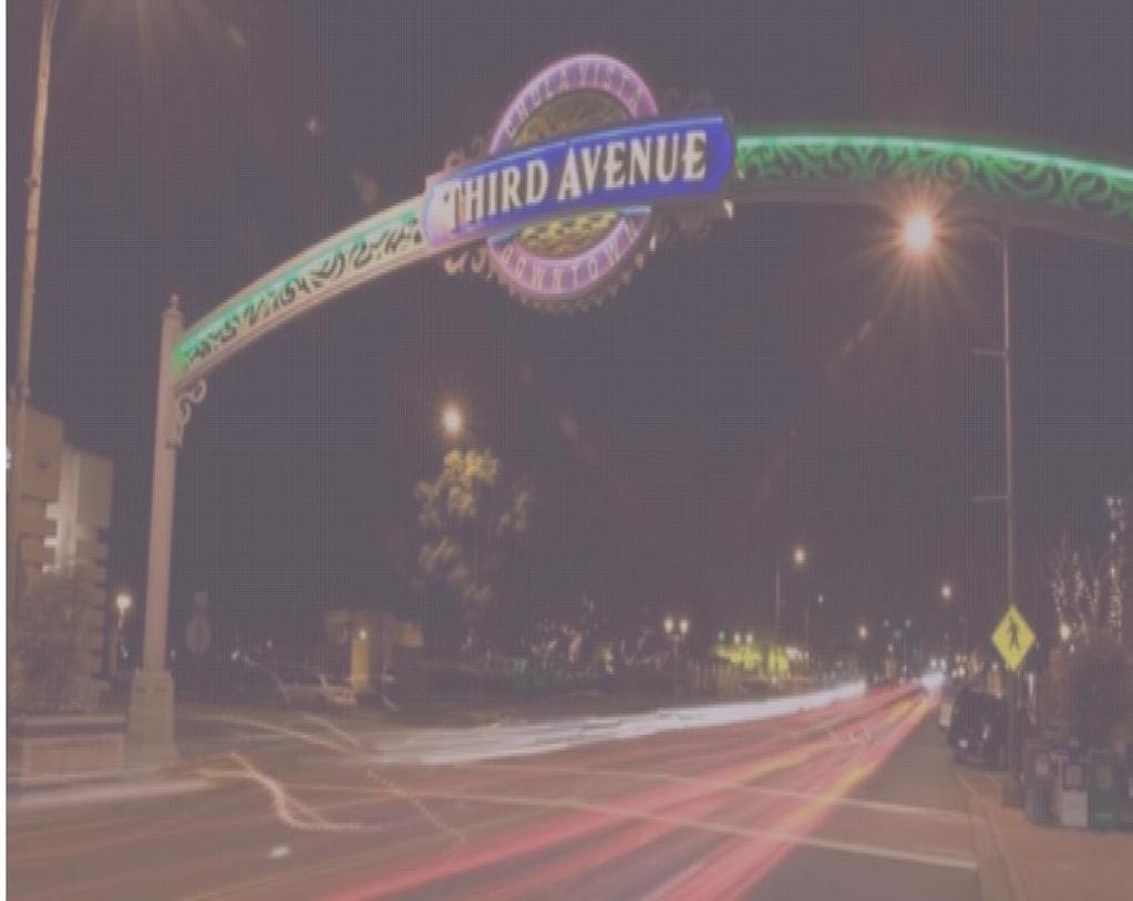 infrastructure improvements. Third Avenue Streetscape Improvements began in 2012. Phase 1 was a $5 million project that renovated Third Avenue from H to Madrona Street.