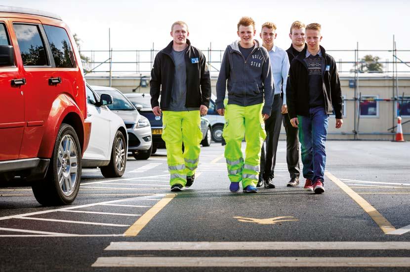 Training and apprenticeships Through our scheme we ve supported a number of training schemes and initiatives, including: graduates recruited Being on the A1 Leeming to Barton project has put my