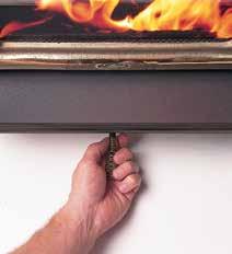 15 The optional solid brass door will last for life (unlike the microthin gold plating common of many other stove brands). Pewter doors are also available on most stoves.