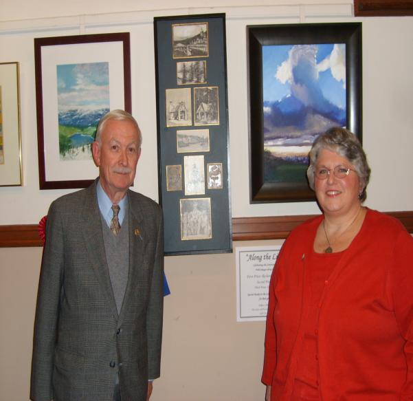 Auburn Art Show Chapter member Kell Brigan attended the Placer Arts Council show at the Auburn Civic Center on December