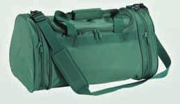 676. 30 Sports Bag Quadra QD70 70D nylon, PVC inside, adjustable shoulder strap, two side pockets with zips, reinforced base, curved side