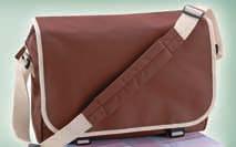 679. 29 Messenger Bag Bag Base BG21 600D polyester, adjustable cushioned shoulder strap, several utensil compartments, capacity: 15 l.
