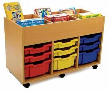 to store Special Tray Storage Cleverly designed tray storage with a difference, to incorporate versatile and effective storage compartments Kinderbox Tray Storage TRIPLE Width Depth
