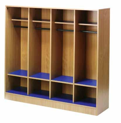 to store Cloakroom Spaces and places for hats, coats, shoes and bags.